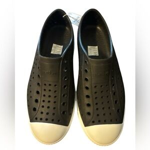 NWT Native Black Slip-On Shoes